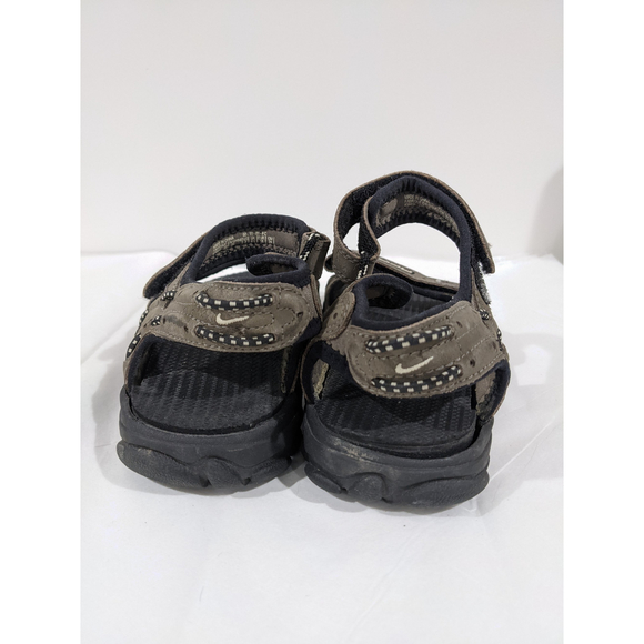 Vintage Nike ACG Y2K Brown Men's Sandals Size 7 - Picture 2 of 9